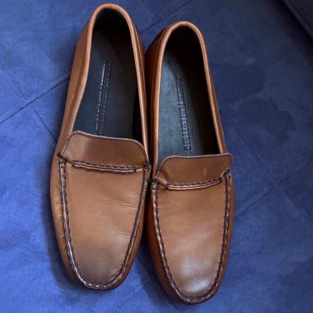 Allen Edmonds Super Sport Leather Driving Loafers Beown 8.5D